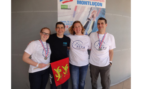 Médailles d'argent aux championnats de France de PSP