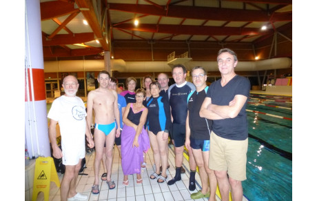 Opération réussie pour le Téléthon 2017 à la piscine de l'Aigle.